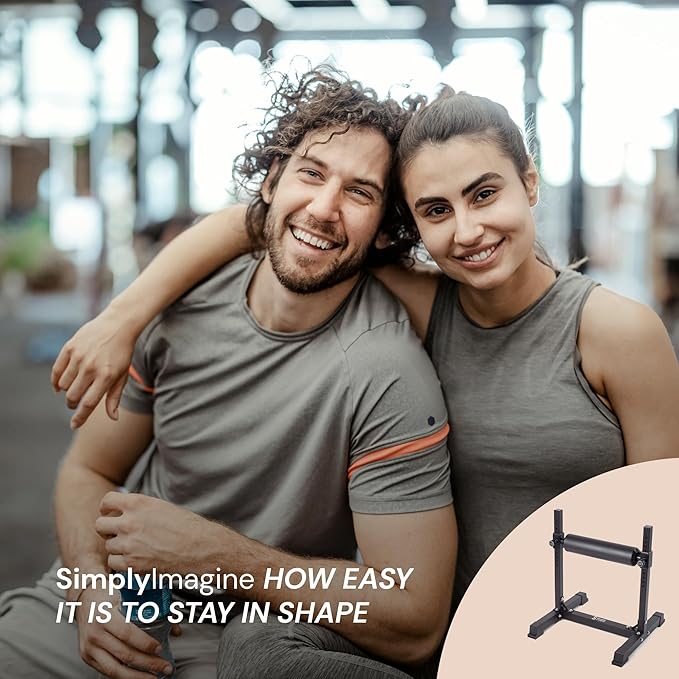 Adjustable Single Leg Squat Roller for Bulgarian Split Squats, Lunges, and Lower Body Workout