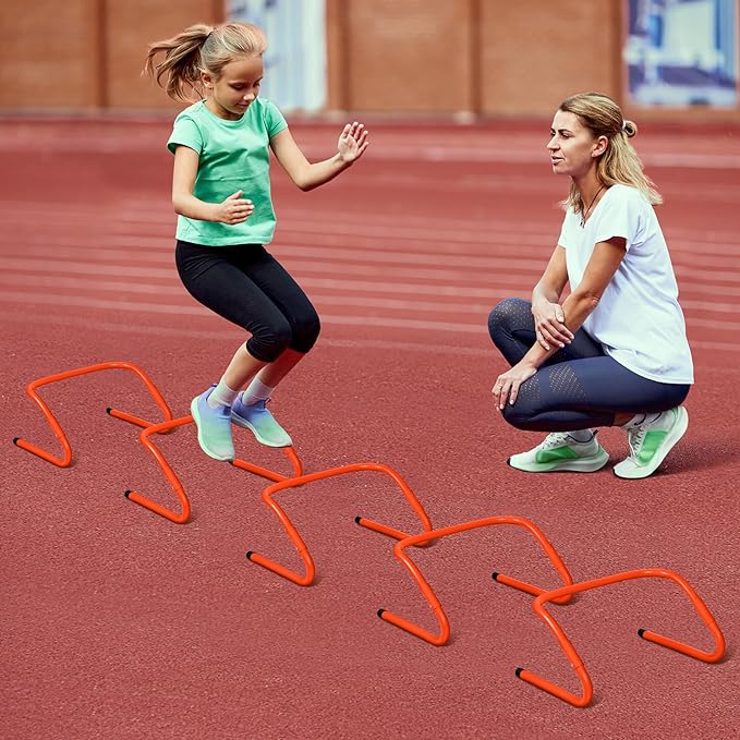 Speed and Agility Training Equipment: 5 Adjustable Agility 20ft Agility