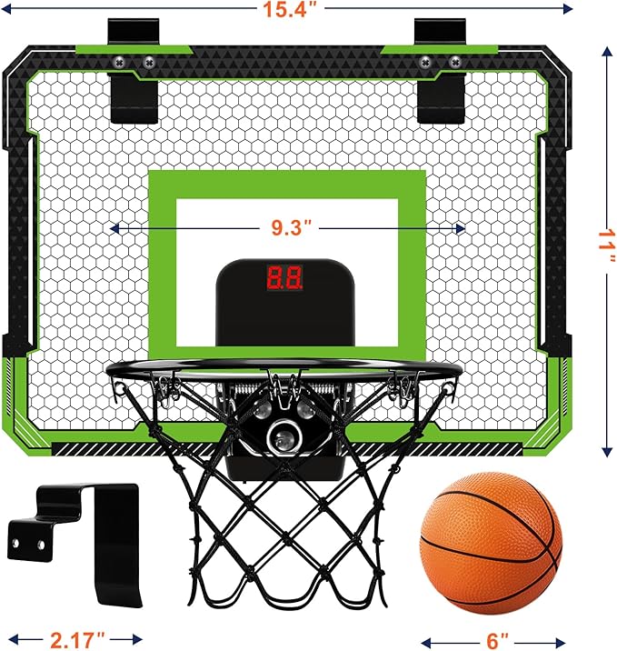 Indoor Mini Basketball Hoop for Kids and Adults