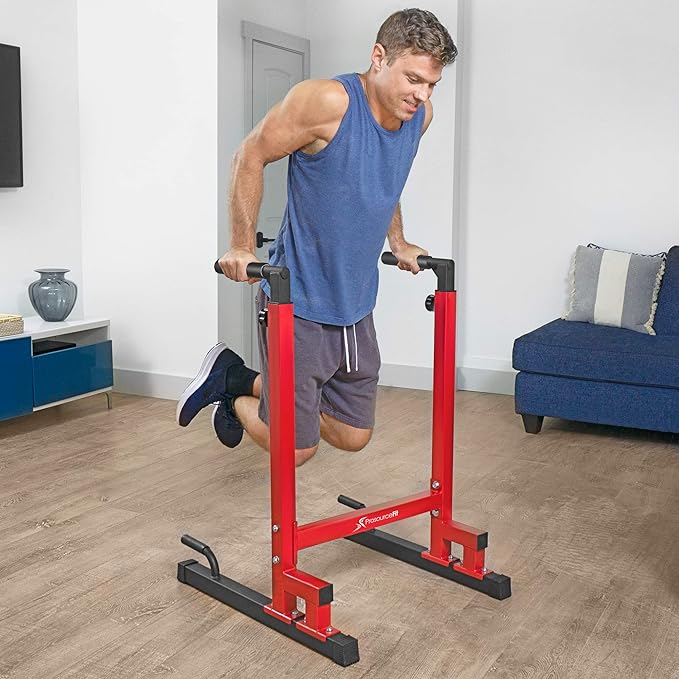 ProsourceFit Power Dip Station Adjustable Height Upper Body