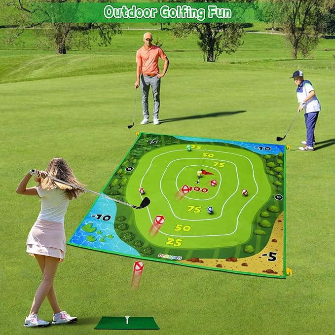 Dr.Rapeti Golf Chipping Game Set Golf Training Game (70 * 60inch)