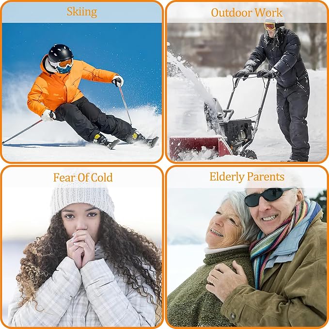 Lightweight Heated Vest for Men, Outdoor Hiking Walking, Battery Not Included