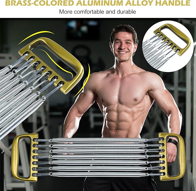 Detachable for Man Chest Expander Training Muscles Strengthen 7 Spring