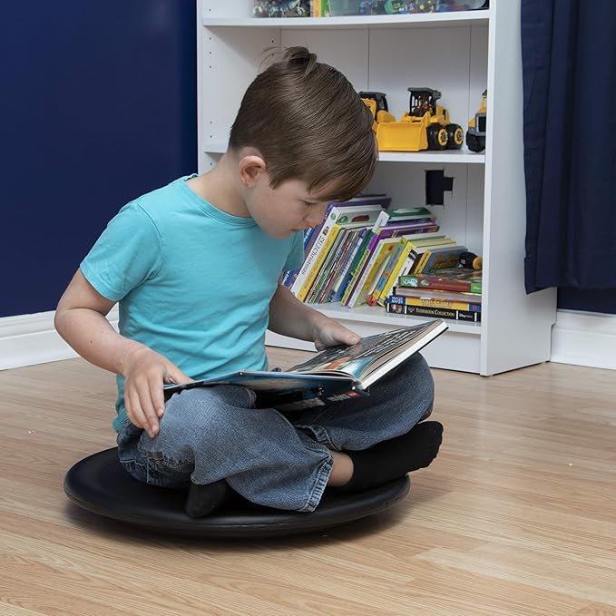 KORE DESIGN Floor Wobbler Balance Disc, Wobble Disk, Stability Disc, Core Balance Board for School/Classroom, Home, Office, Gym/Workout, Safe Wobble Seat Cushion for Kids & Adults, ADD/ADHD