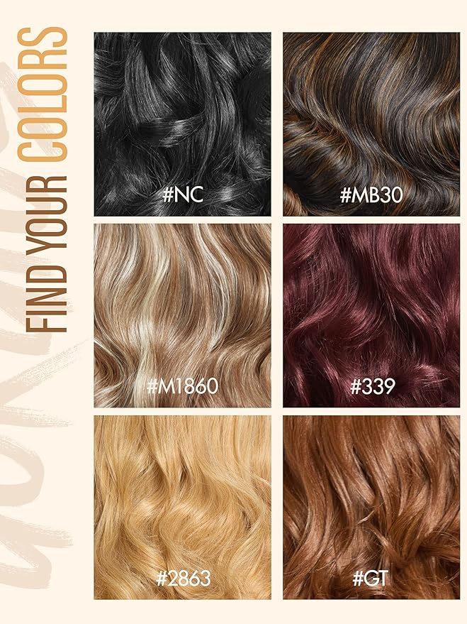 GORGIUS Glueless Wavy Wig with Bangs Honey Blonde Synthetic Curtain Bang Wig with Realistic Scalp 22 Inch