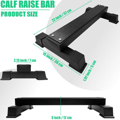 Steel Calf Raise Bar