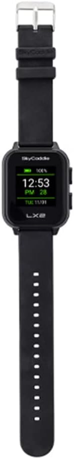 SkyCaddie LX2 Golf GPS Watch - Lightweight & Simple Golf Yardage Rangefinder Touchscreen Watch w/ 35K Courses, Intelligent Automation, & Scoring - Power Bundle with PlayBetter 5000mAh Portable Charger