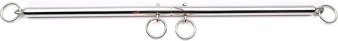 EXREIZST Adjustable Expandable 2 Silver Spreader Bar Set