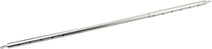 Silver Adjustable Exercise Stainless Steel Spreader Bar