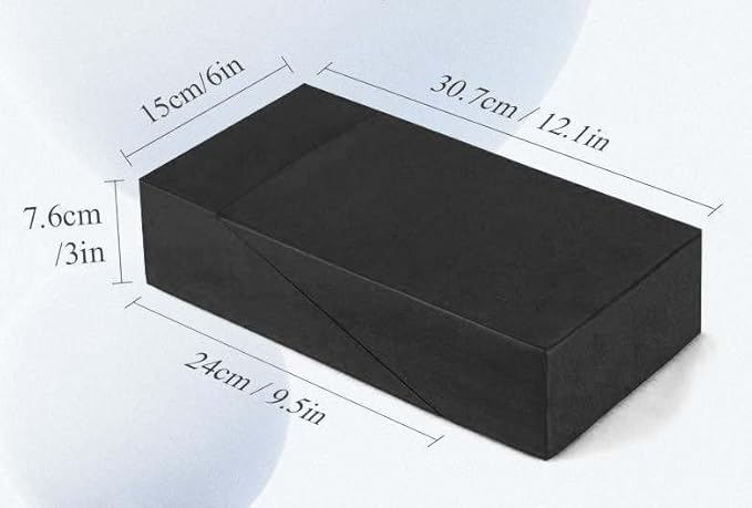 Squat Wedge Block Adjustable Non-Slip Squat Ramp Slant 2pcs Foam