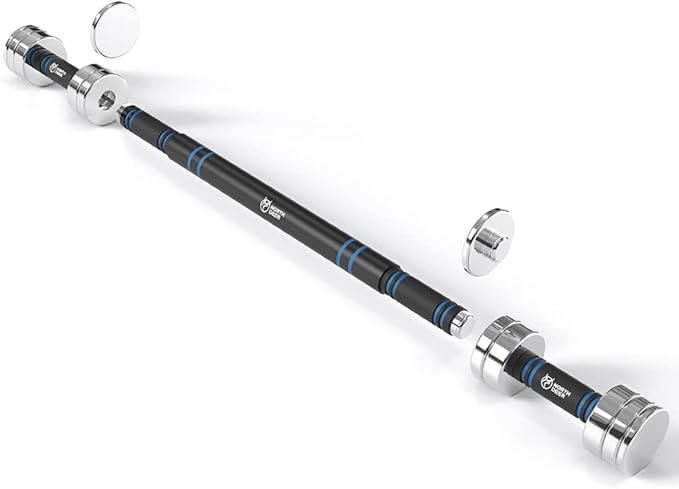 Steel Connecting Bar for Dumbbells Barbell 5.5lb 25.6in