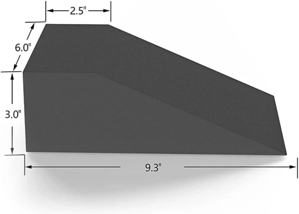 Squat Wedge Block Adjustable Non-Slip Squat Ramp Slant 2pcs Foam