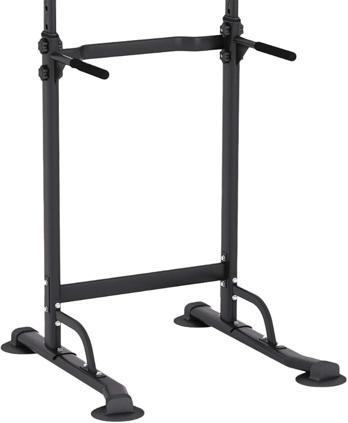SogesPower Power Tower Dip Station Pull Up Bar