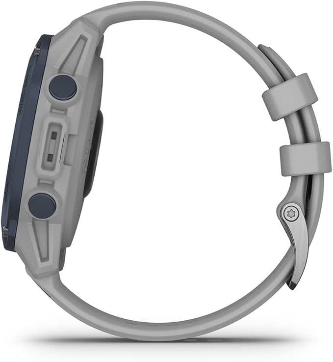 PlayBetter Garmin Descent G1 (Powder Gray) Dive Computer Watch Gift Box Bundle - Rugged Smart Watch with Compass & Depth Sensor, Surface & Exit Points - Includes Charger, Wall Adapter & Hard Case