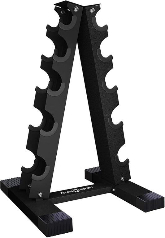 Neoprene Dumbbells Weight Storage Rack - 2.0 MM Thick Steel Weight Organizer - Ideal Choice for Home Gym - Easy to Assemble and Store