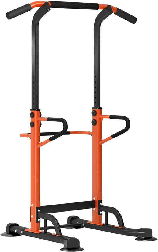 DlandHome Power Tower Dip Station Pull Up Bar