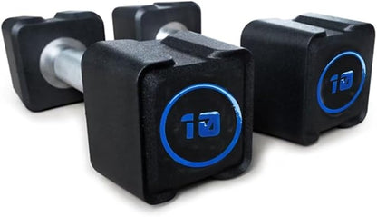 Cast Iron Dumbbells,(5.5LB-30LB)/Single(30LB/55LB) Dumbbell Weights with PU Coating and Anti-slip Grip,No Odor