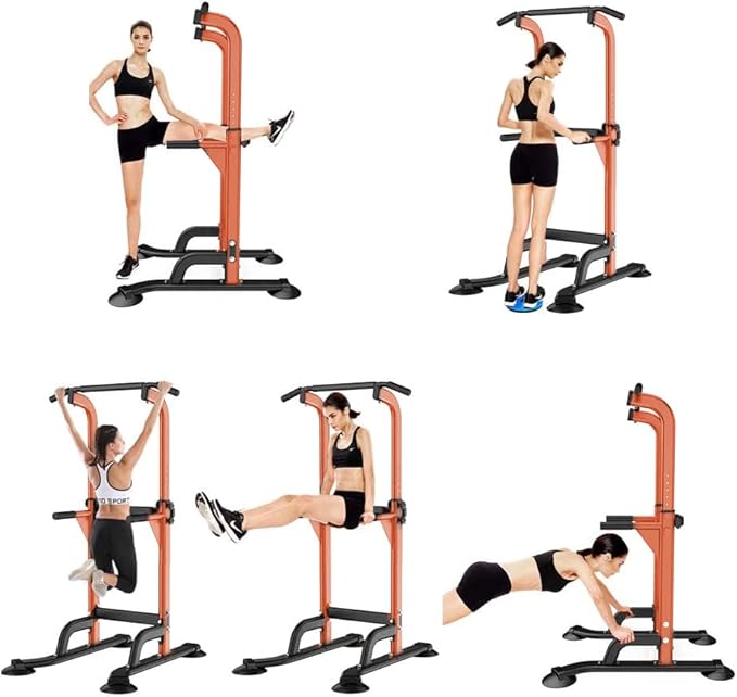 SogesHome Power Tower Pull Up Bar and Dip