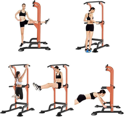 SogesHome Power Tower Pull Up Bar and Dip