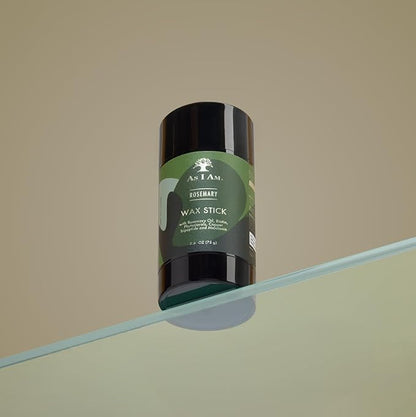As I Am Rosemary Hair Wax Stick - 2.6 Oz - with Melatonin, Biotin & Ceramide
