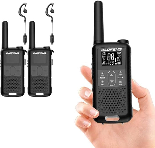 BAOFENG Long Range Two-Way Radio (2 Packs)