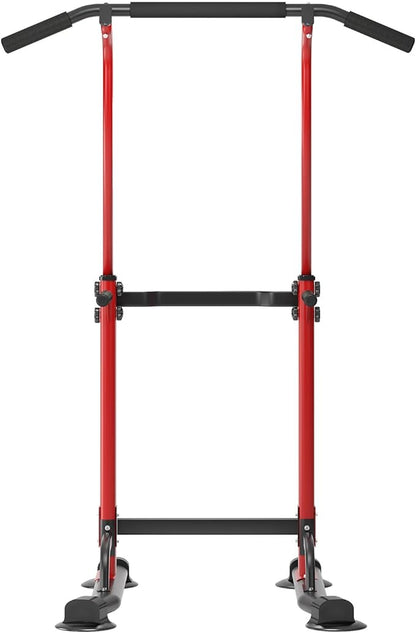 DlandHome Power Tower Dip Station Pull Up Bar