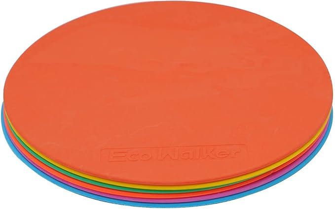 12pcs 8inch Floor Flat Spot Markers for Basketball