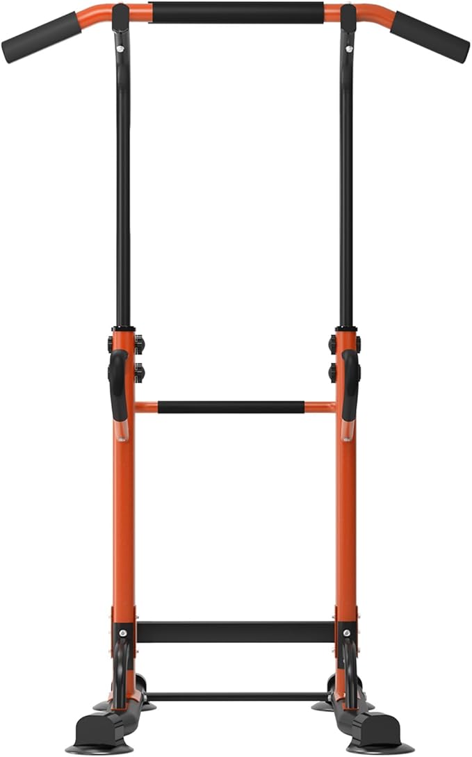 DlandHome Power Tower Dip Station Pull Up Bar
