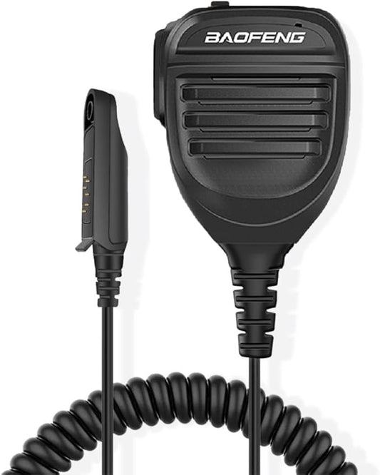 BAOFENG UV-9RPlus Ham Radio Mic SQ26W SQ27K IP57 UV-9RPRO UV-9G UV-9G UV-XR