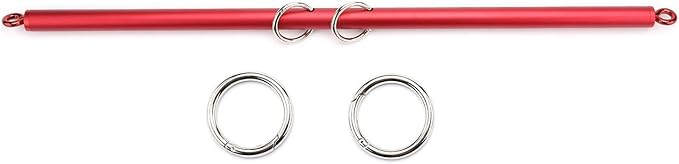 EXREIZST Red Adjustable Spreader Bar Set