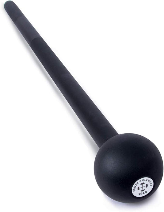 POWER GUIDANCE Steel Mace Macebell Cast Iron Training (7lb to 25lb)