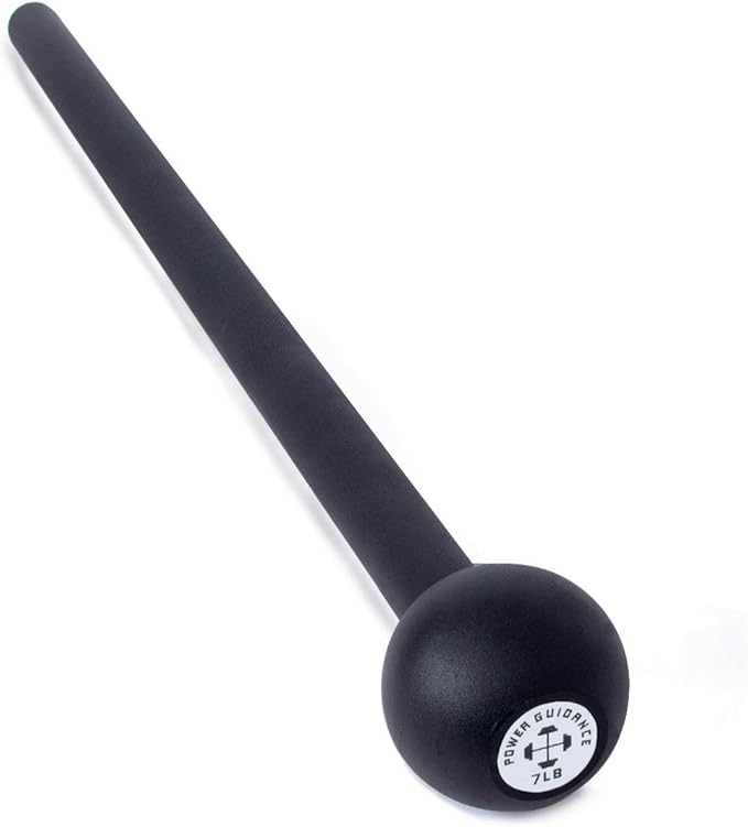 POWER GUIDANCE Steel Mace Macebell Cast Iron Training (7lb to 25lb)