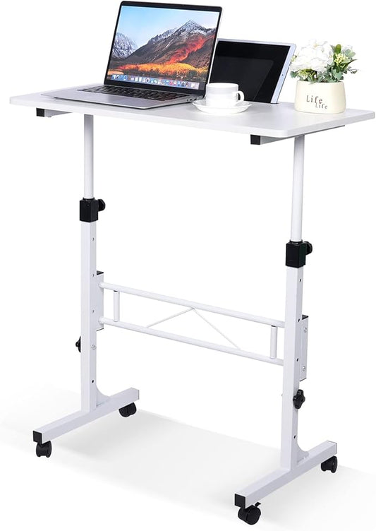 KLSMYHOKI Standing Desk Adjustable Height 16"x31.5" Height 27"-43.5"