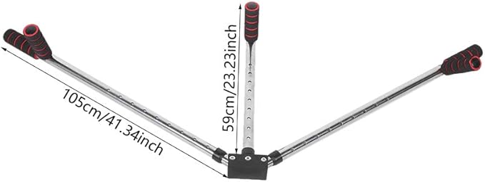 RiToEasysports Stretch Leg Trainer Stainless Steel Foldable 3