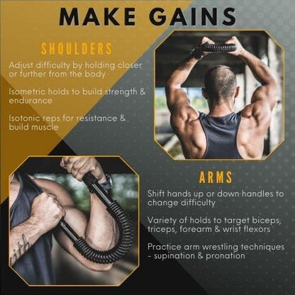 Power Twister Flex Bar – Complete Upper Body