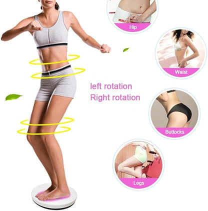 Twister/Ab Twister Board for Exercise Waist Twisting Disc (12 in)