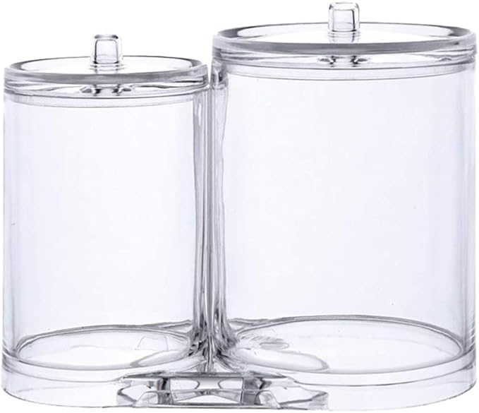 Cabilock Cotton Swab Holder Transparent Conjointed Cotton Swabs