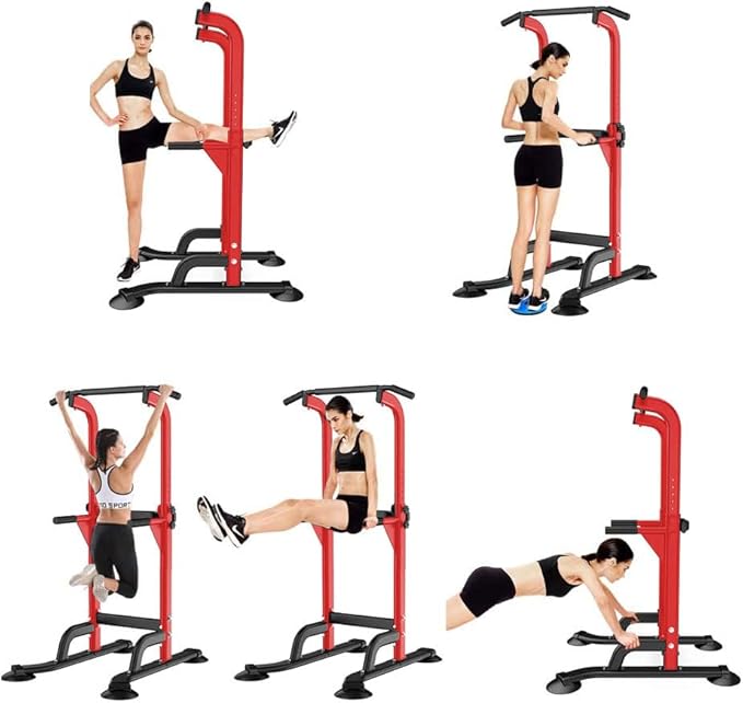 SogesHome Power Tower Pull Up Bar and Dip