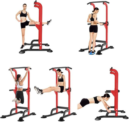 SogesHome Power Tower Pull Up Bar and Dip