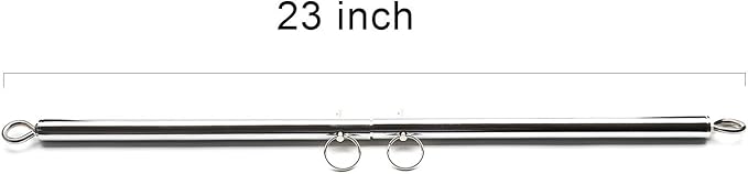TMEOIIPY Silver Adjustable Spreader Bar Set 3 Sections
