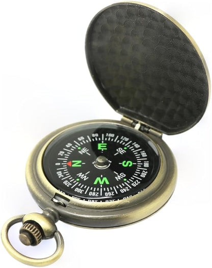 Multifunctional Antique Classic Compass Navigation Compass Hiking Compass