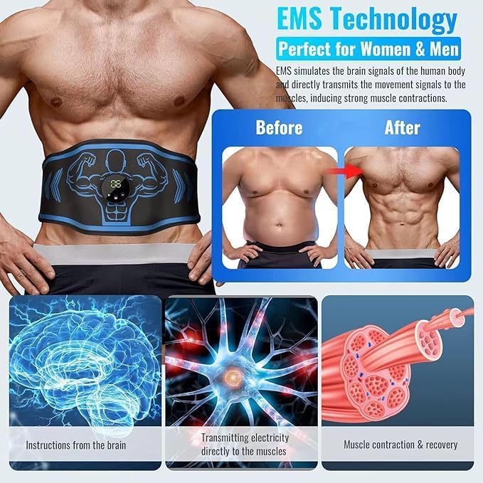 Stimulator Exercise Portable Vital Flex Core Abdominal Home