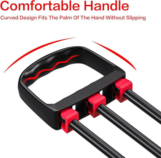 Chest Expander for Chest Arm Legs Shoulder Back 5 Removable