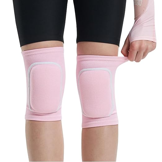 Kids Adults Protective Knee Pads, Anti-Slip Padded Sponge Knee Brace Knee Support for Football Volleyball Dance Skating Basketball Sports