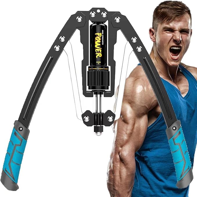 LEJIEYIN Twister Arm Exerciser - Adjustable 22-440lbs Hydraulic