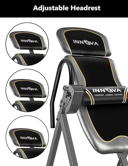 Innova Inversion Table with Adjustable Headrest 300 lb
