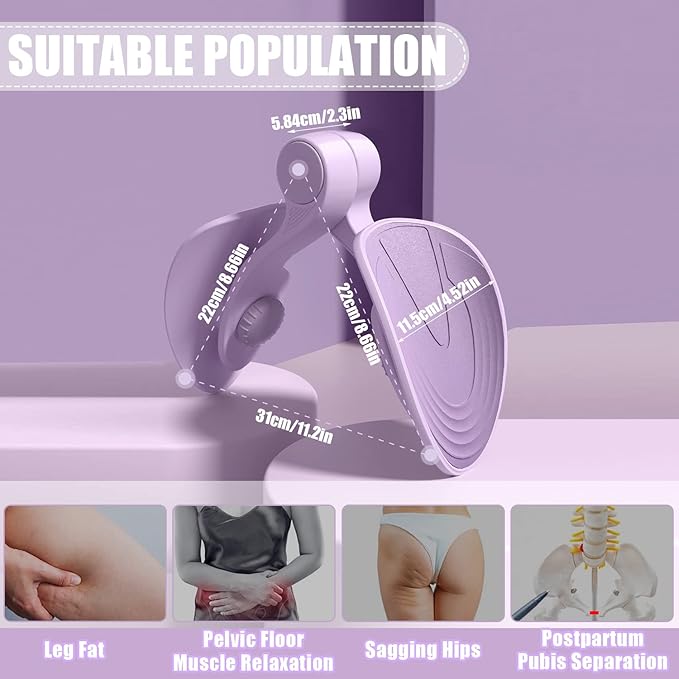Kmise Thigh Master Thigh Exerciser 8-Shaped Tension