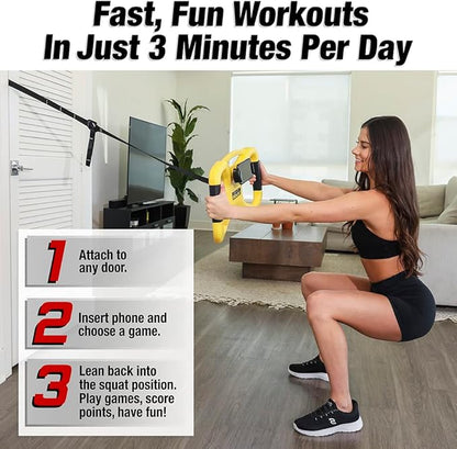 STEALTH Squat Trainer - Home Fitness Equipment &