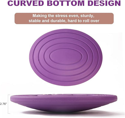 Wobble Board for Kids Plastic Balance Board Rocker Maze Board with 5 Balls Toddler Physical Therapy Toy