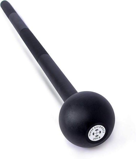 POWER GUIDANCE Steel Mace Macebell Cast Iron Training (7lb to 25lb)